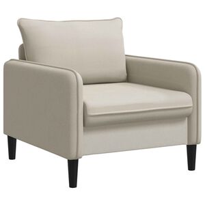 vidaXL Fotel XL Owies Welur