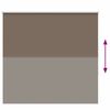 vidaXL Roleta zaciemniająca kawowa 145x130 cm Szerokość tkaniny