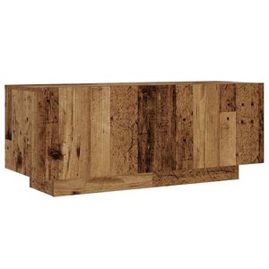 vidaXL Szafka nocna, stare drewno, 100x35x40 cm