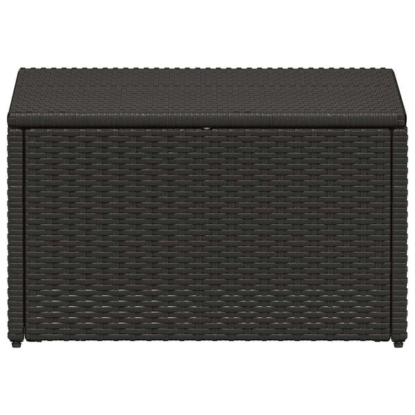 vidaXL 4-cz. zestaw wypoczynkowy do ogrodu, poduszki, rattan PE, brąz