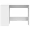 vidaXL Biurko, białe, 102x50x75 cm, materiał drewnopochodny