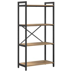 vidaXL P&oacute;łka na książki 60 x 30 x 120 cm Drewno inżynieryjne