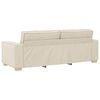 vidaXL Sofa 2 pcs Beżowy 220 x 80 x 84 cm Tkanina lniana