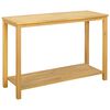 vidaXL St&oacute;ł konsolowy do ogrodu Jasna akacja 110 x 40 x 75 cm