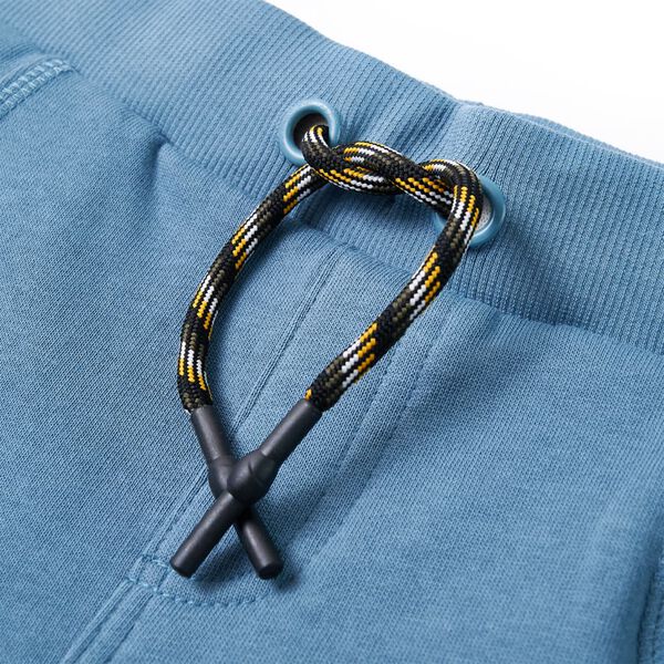 Dziecięce spodnie dresowe, średni niebieski, 92