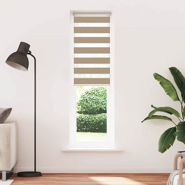 vidaXL Roleta zebra, 55x230 cm, szerokość tkaniny 50,9 cm, poliester