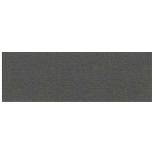 vidaXL Wejściowy zagł&oacute;wek 12 szt. 90 x 30 cm Ciemnoszary tkanina