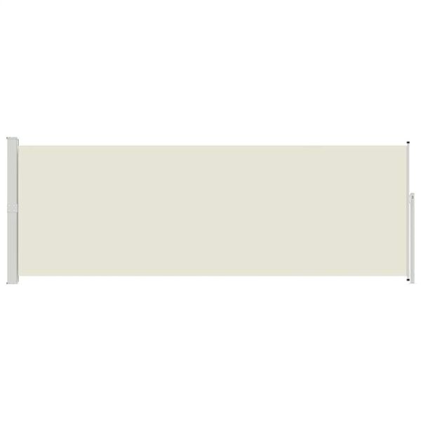 vidaXL Zwijana markiza boczna, 160 x 500 cm, kremowa