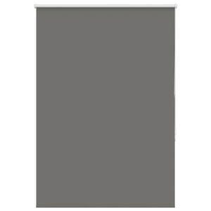 vidaXL Roleta zaciemniająca szara 115x130cm Szerokość tkaniny 110,7cm