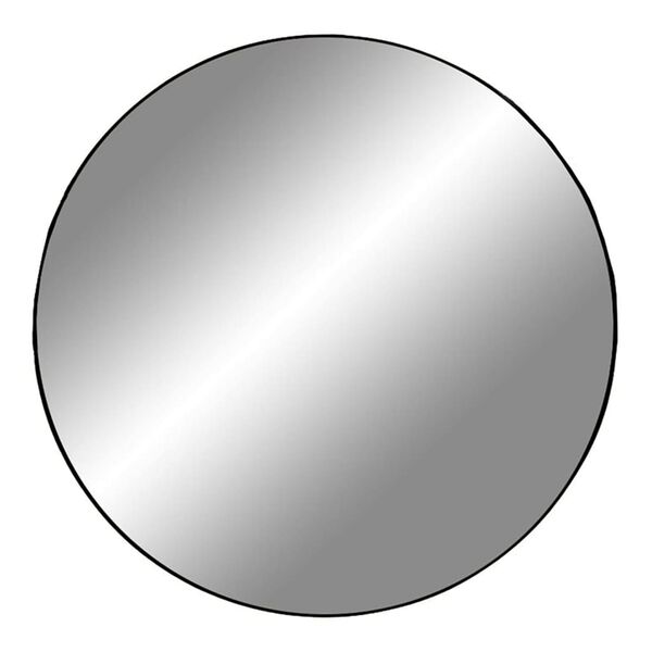 House Nordic Okrągłe lustro Daisy, czarne