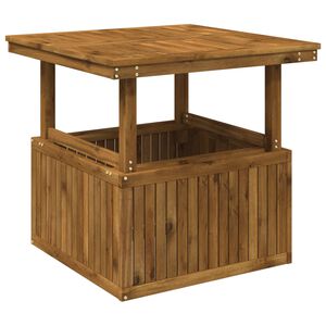 vidaXL naturalny 80,5 x 80 x 75/44,5 cm