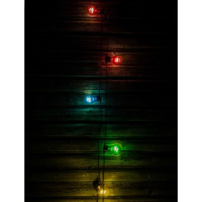 KONSTSMIDE Oświetlenie imprezowe, 5 przezroczystych, kolorowych lampek