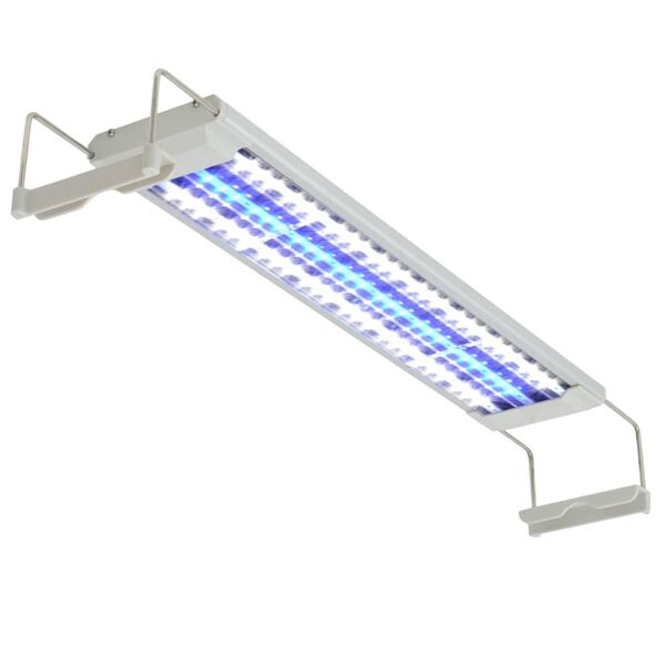vidaXL Lampa LED do akwarium, IP67, aluminiowa, 50-60 cm