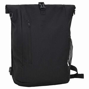 vidaXL Torba rowerowa Czarny 31 x 13 x 58 cm Poliester