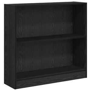 vidaXL P&oacute;łka na książki 80 x 24 x 76 cm Drewno inżynieryjne Czarny Dąb