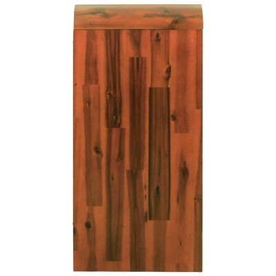 vidaXL Komoda z litego drewna akacjowego, 90 x 37 x 75 cm