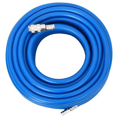 vidaXL Wąż pneumatyczny, niebieski, 0,6", 10 m, PVC