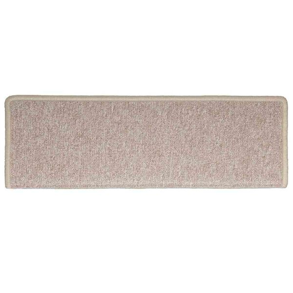 vidaXL Maty na schody 30 szt. 65x21x4 cm Taupe Rectangular Edge