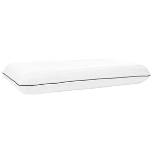 vidaXL Poduszka do spania 80 x 40 x 12 cm Średni Pianka żelowa Biały