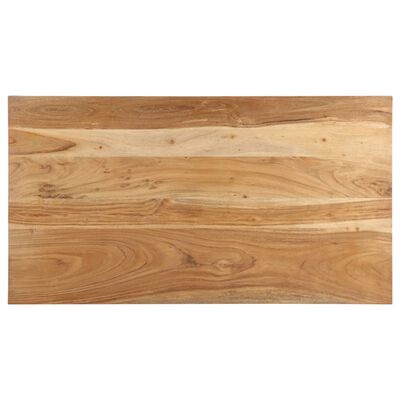 vidaXL Stolik kawowy, 110x60x35 cm, lite drewno akacjowe