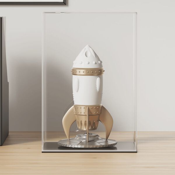 vidaXL Pudełko ekspozycyjne, przezroczyste, 17x12x25 cm, akrylowe