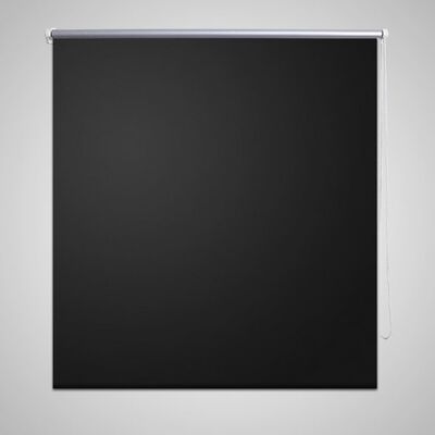 Roleta okienna zaciemniająca czarna 100 x 175 cm