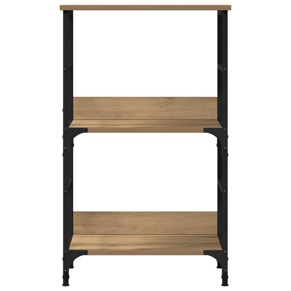 vidaXL Szafka na książki, dąb artisan, 50x33x82 cm