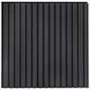 vidaXL Panele ścienne 8 szt. 60,5 x 60 cm antracytowy