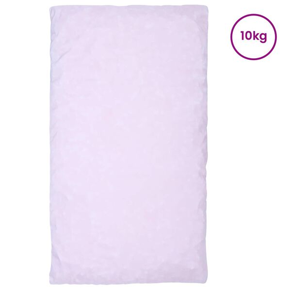 vidaXL Rozdrobnione wypełnienie pianą R&oacute;żowy 10 kg Poliuretan