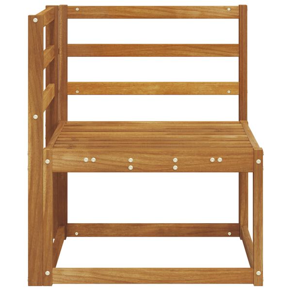 vidaXL Sofa narożna na zewnątrz Lite Drewno Akacji Naturalny