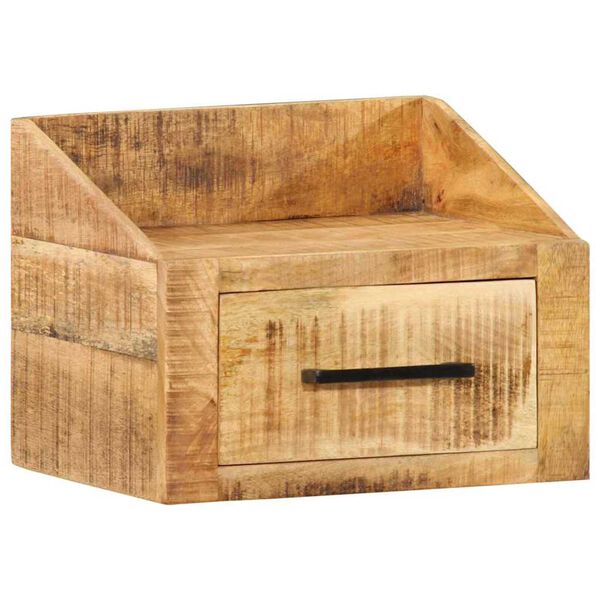 vidaXL Szafka Nocna Brązowy 40 x 30 x 30 cm Lite drewno mango