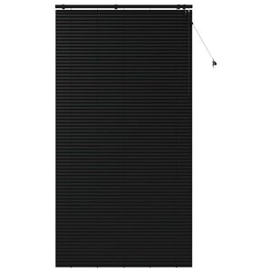vidaXL Żaluzja wenecka Czarny 130 x 250 cm 35 mm
