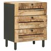 vidaXL Stolik nocny naturalny 50 x 33 x 62 cm Drewno z mango