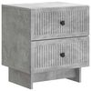 vidaXL Szafka Nocna z szufladą Betonowy szary 43 x 34,5 x 47,5 cm