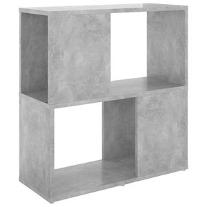 vidaXL Regał na książki, betonowy szary, 60x24x63 cm