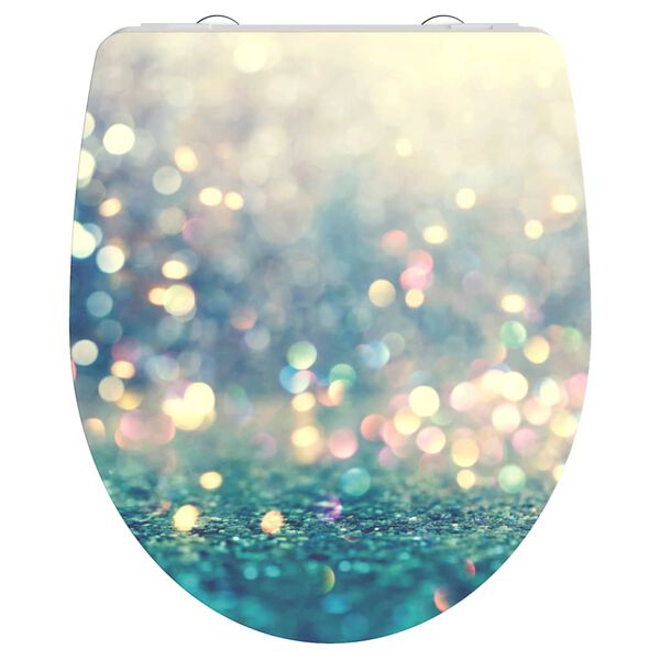 SCHÜTTE Deska sedesowa wolnoopadająca o wysokim połysku MAGIC LIGHT