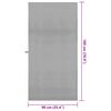 vidaXL Ręczniki Sportowe 2 pcs Ciemnoszary 90 x 180 cm