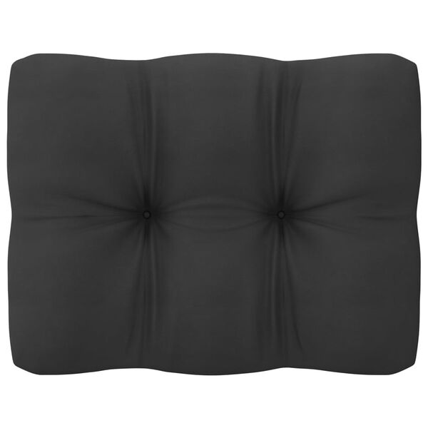 vidaXL 4-osobowa sofa ogrodowa z poduszkami, lite drewno sosnowe