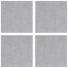 vidaXL Stopień 4 szt. 30 x 30 cm Srebrny Aluminium Kwadrat
