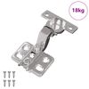 vidaXL Zawias 254 pcs Nikiel 85 x 52,5 x 9,5 mm Żelazo