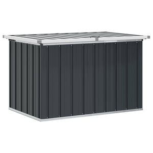 vidaXL Skrzynia ogrodowa do przechowywania, antracytowa, 109x67x65 cm