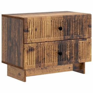 vidaXL Szafka Nocna Stare drewno 62 x 34,5 x 47,5 cm