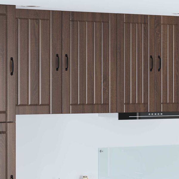 vidaXL Szafka kuchenna Lucca Brązowy dąb 50 x 31 x 80 cm