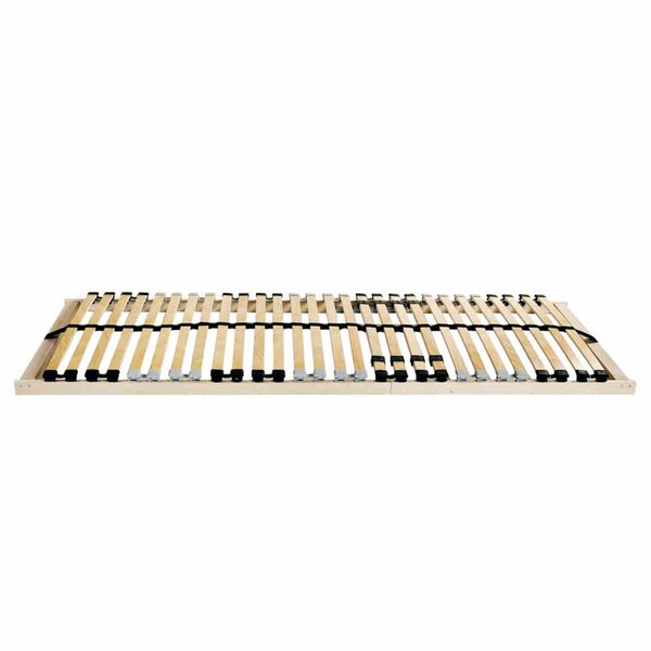 vidaXL Stelaż z listew Brązowy 100 x 190 cm Drewno bukowe