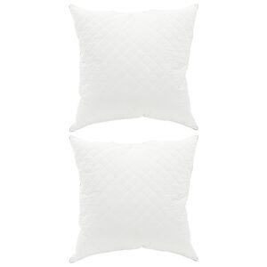 vidaXL Poduszka FULDA 2 szt. 65 x 65 cm 100% puch i pierze gęsie Biały