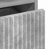 vidaXL Szafka Nocna z szufladą 2 pcs Betonowy szary 49 x 36 x 61 cm