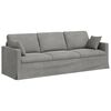 vidaXL Sofa 2 pcs Jasnoszary 228 x 78 x 80 cm Aksamit