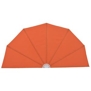 vidaXL Składany parawan tarasowy, terakota, 160 cm