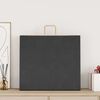 vidaXL Torby papierowe 250 szt. z uchwytami Czarne 54x15x49 cm
