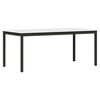 vidaXL St&oacute;ł jadalny Biały 180 x 90 x 75 cm Lite drewno sosnowe